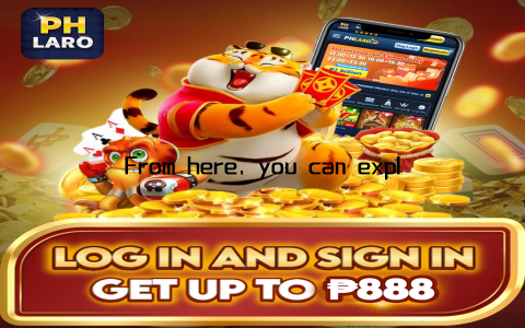From here, you can explore the platform’s features and services