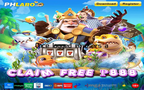 Once logged in, users are greeted with a vibrant and dynamic interface that showcases the latest games and promotions
