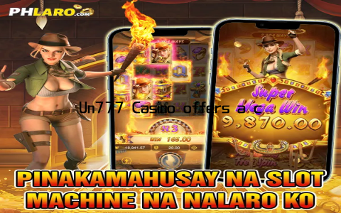 Un777 Casino offers a comprehensive and thrilling gaming experience that caters to all types of players